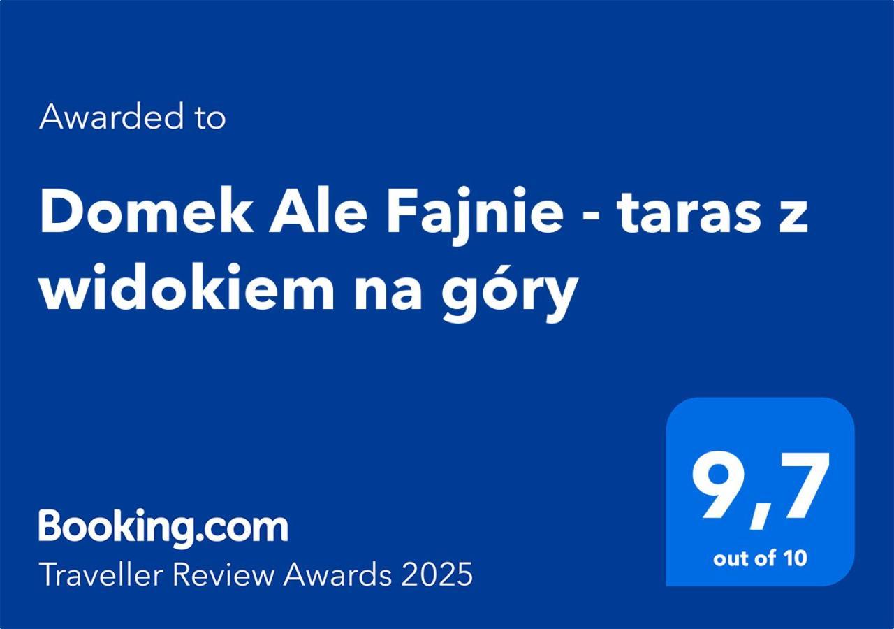 Domek Ale Fajnie - Taras Z Widokiem Na Gory Karpacz Extérieur photo